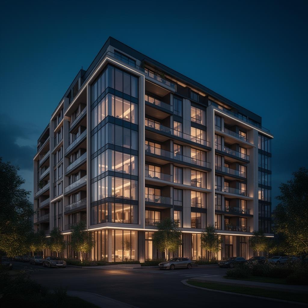 Edifício residencial premium